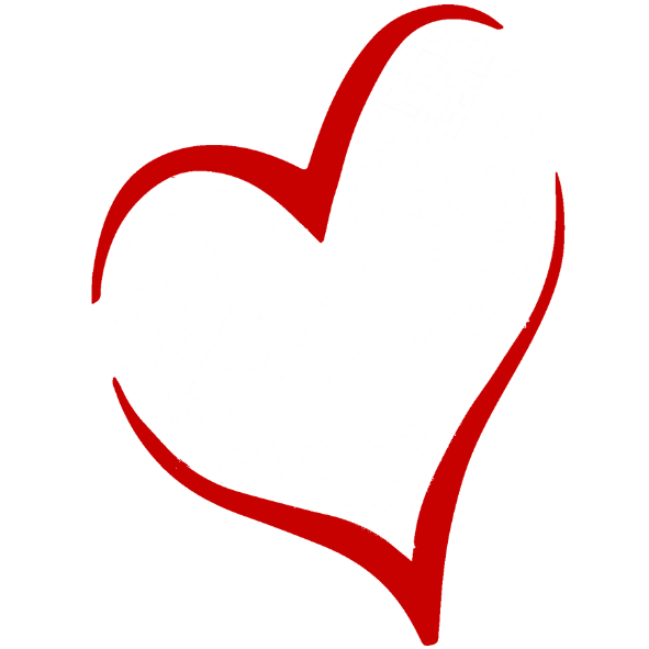 QR code en forme de cœur